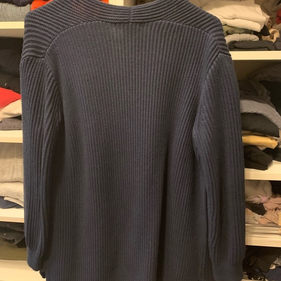 Madewell used cotton cardigan sweater. Great for throwing over jeans. - Picture 2 of 2